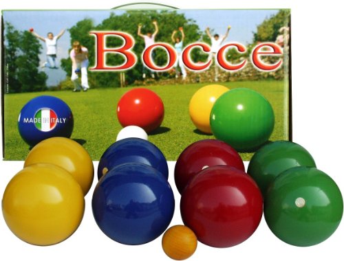 Holz Boccia, Qualitätsspiel Kugeldurchmesser 10 cm