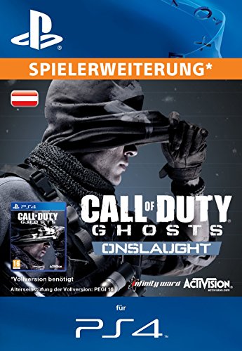 Call of Duty: Ghosts - Onslaught - PS4 [Zusatzinhalt] [PSN Code für österreichisches Konto]