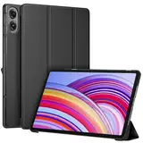 Fintie Hülle für Xiaomi Redmi Pad Pro 12.1 Zoll 2024 - Ultra Schlank Superleicht Kunstleder Schutzhülle Cover mit Auto Schlaf/Wach Funktion, Schwarz