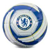 Hy-Pro Offiziell lizenzierter Chelsea FC Cyclone Fußball, Größe 5, Blau, Training, Match, Merchandise, Sammlerstück für Kinder und Erwachsene, Blau