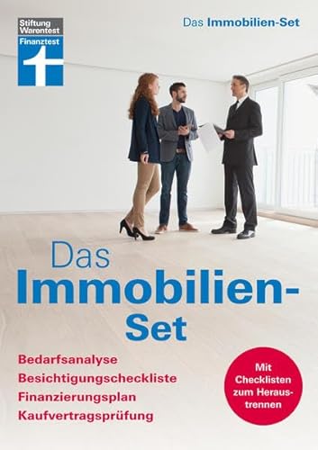 Das Immobilien-Set: Bedarfsanalyse, Besichtigungscheckliste, Finanzierungsplan, Kaufvertragsprüfung: Bedarfsanalyse, Besichtigungscheckliste, ... Mit Checklisten zum Heraustrennen