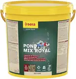 sera Pond Mix Royal 21 L (3,5kg) | Hauptfutter mit Flocken, Granulaten & Gammarus | geeignet für alle Teichfische | nährstoffreich & 100% natürlich | wasserfreundliches schwimmendes Futter