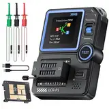 DollaTek Transistortester, Mosfet-Transistor-Kondensatortester, Multifunktions-SMD-Tester für elektronische Komponenten, Diode, Triode, ESR, NPN, PNP, MOSFET-Tester, LCR-Messgerät, Durchbrennschutz