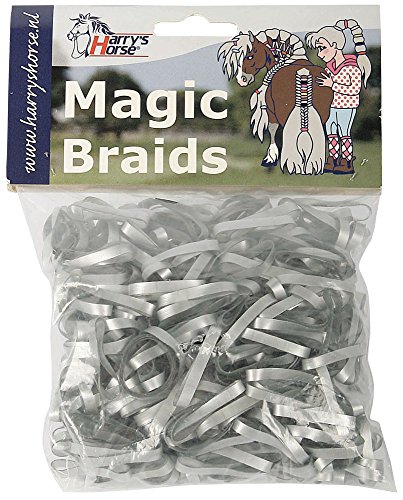 Harry's Horse Magic Braids, zak, Farbe:Silber