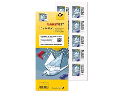 Deutsche Post Markenset Brieftaube, Briefmarke zu 0,85 €, 10er-Set