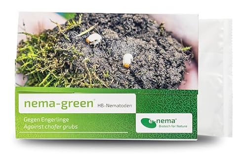 Nema-Green HB Nematoden zur Bekämpfung des Gartenlaubkäfers 25 Mio für 50qm