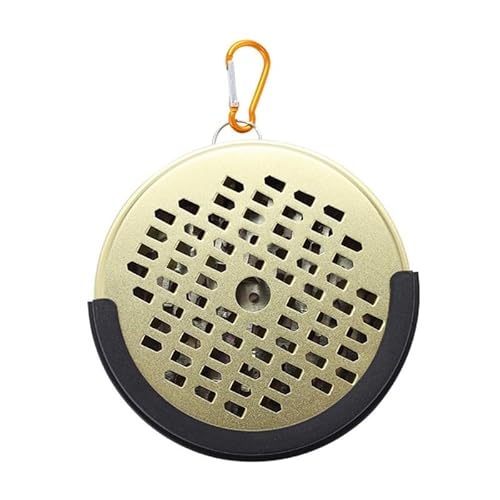 Halterung für Mücken, tragbar, aus Metall, für den Sommer, Mückenschutz, Werkzeug mit Metallschnalle, Spulenhalter in Halterung