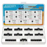 AUKENIEN 11 Werte TIP Transistor Silizium Leistungstransistor TIP31C TIP32C TIP41C TIP42C TIP142T TIP147T TIP120 TIP121 TIP122 TIP126 TIP127 Darlington Transistoren Sortiment Set