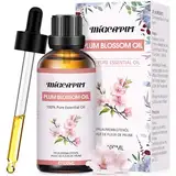 Migcaput Ätherische Öle Pflaumenöl 100 ml,100% Reine Natürliche, Aromatherapieöl von Erstklassige Qualität, Duftöle für Diffusor, Luftbefeuchter, Entspannen, Massage, Bad