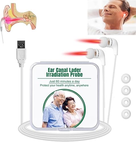 SonoPro Tinnitus Ear Laser Therapy Earplug,Luhaka Infrapeace Red Light Therapy Ear Plugs,Luhaka Acupeace Tinnitus Relief Device,Stop Ear Ringing