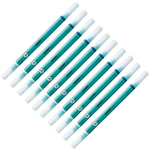 LAMY ink-x 10er Set Tintenlöscher aus Kunststoff mit Löschspitze und Korrekturspitze - ausschließlich zum Löschen von königsblauer Tinte