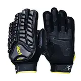 KOOKABURRA Siege Hockey-Handschuhe - Schwarz - XS L/H