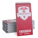 Portage Persönliche Medizinische Notizbuch/Logbuch (12-Pack)