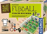 Kosmos 604479 AllesKönnerKiste Fußball Tisch-Kicker, DIY-Bastelset für Jungen und Mädchen ab 7 Jahre, Komplett-Set zum Basteln, Bauen und Tisch-Fußball spielen