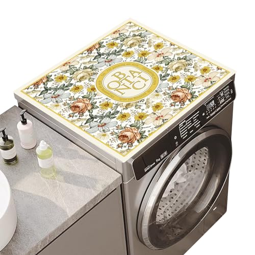 Washing Machine Cover, 60 x 60 cm, Washing Machine Dust Protection, Cover for Washing Machine, Fridge Washing Machine Cover, Washing Machine Dust Cover, Soft and Cuttable, Washing Machine Dust Cover