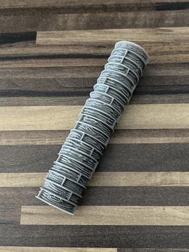 Patrick Miniatures Strukturwalze Stift für Styrodur, XPS-Schaum und Ton | 3D-Druckprodukt für 28 mm, 32 mm Tabletop-Terrain-Erstellung. (Wood Planks)