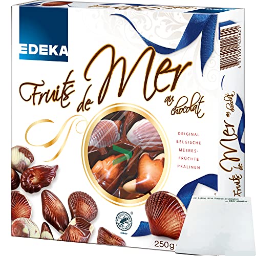EDEKA Fruits de Mer au Chocolat (250g Packung) + usy Block