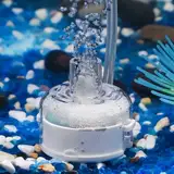 Pawfly Mini Aquarium Filter Quiet Betta Fry Shrimp and Small Fish Bio Filter mit Schaumstoff und Filterbällen Tauchfilter für Aquarien bis zu 20 L (Luftpumpe Nicht enthalten)