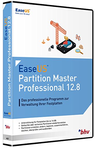 EaseUS Partition Master Professional 12.5