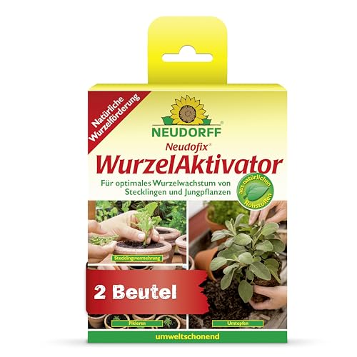 Neudorff Neudofix WurzelAktivator – Natürlicher Wurzelaktivator für optimales und schnelles Wurzelwachstum von Stecklingen und Jungpflanzen, 40 g, bunt