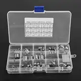 Gewindeeinsätze für Metall, Gewindeeinsätze für Metall 140pcs Metrisch/amerikanische Gewinde Reparaturwerkzeug Edelstahldrahtgewinde Gewinde Reparatur Sortiment Set Set