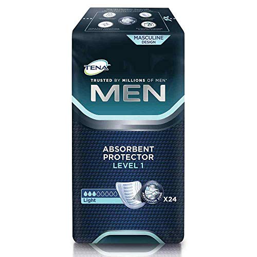 TENA For Men Level 1 Einlagen - 4 Packungen / 4 x 24 = 96 Stück