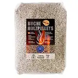 Buche Pellets 15 kg Grill Smoker Holz Pizzaofen BBQ Pellet Outdoor Ofen Grillen Chunks Holzpellets Garten Räuchern Pizza Wood Smoke Zubehör Rauch Flameup