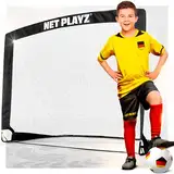 Pop-Up-Fußballtore für den Garten oder Park, Fußballtore für Kinder zum Üben, tragbar, 1,2 x 0,9 m