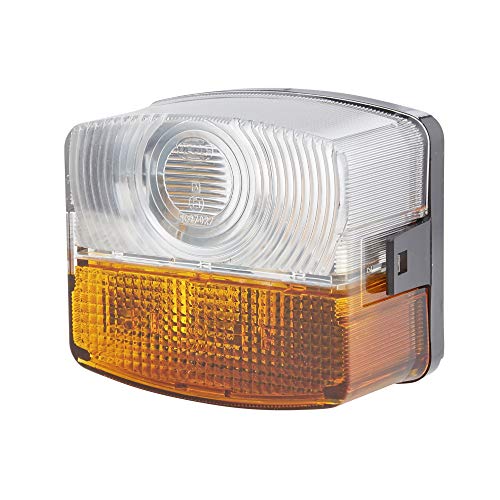 HELLA Blinkleuchte - Halogen - 12V / 24V - Anbau/Schraubanschluss - Stecker: Flachstecker - rechts - Menge: 1 - 2BE 003 182-101