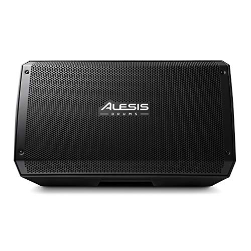 Alesis Strike Amp 12 – aktiver 2000-Watt Schlagzeug-Lautsprecher / Verstärker mit 12-Zoll Woofer, Hochfrequenz-Kompressionstreiber und Contour EQ