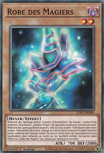 TCG Robe des Magiers LDS3-DE085 Common Yugioh 1.Auflage DE gamersheavenDe