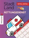 Stadt Land Rettungsdienst: Geschenk für Notfallsanitäter, Notarzt, Rettungsassistent: Rettungswagen RTW Notfall-Edition mit 35 Blatt Din-A4 (Seiten zum Ausschneiden)