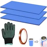 BNGXR 3 Stücke Becherklemme Silikon, Mug Press Silicone Wrap, Sublimation Rohlinge Tassenpresse für Tassen Sublimationsmaschine Tassenpressmaschine (mit Handschuhe)