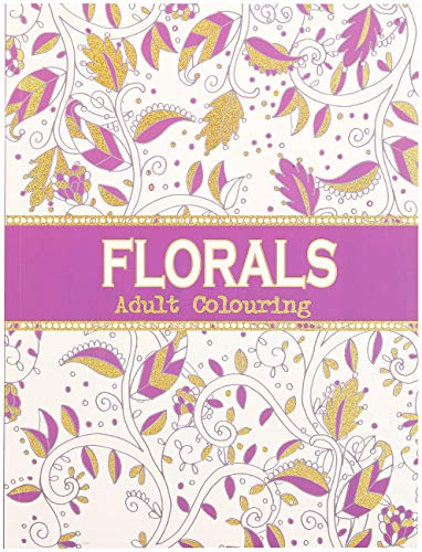 infactory kreativ-Malbücher: Malbuch für Erwachsene Florals mit 32 ornamentalen Pflanzen-Motiven (Ausmalhefte, Malvorlage, Zeichnen)