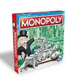 Monopoly Classic, Gesellschaftsspiel für Erwachsene & Kinder, Familienspiel, der Klassiker der Brettspiele, Gemeinschaftsspiel für 2-6 Personen, ab 8 Jahren (Verpackung kann variieren)