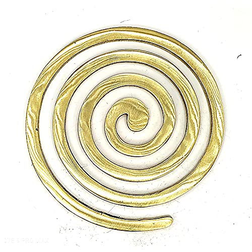Helix Vastu Heilmittel für Nordwest-Haupttüreingang, Küche, Schlafzimmer, Vaastu Dosh Defekte, Gold, 10,2 cm