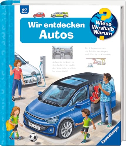 Wieso? Weshalb? Warum?, Band 28 - Wir entdecken Autos (Sachbuch ab 4 Jahre - mit Klappen)