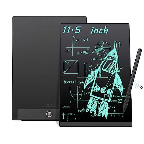 LCD Schreibtafel, Czemo 11.5 Zoll Vollbild LCD-Schreibtafeln für Erwachsene und Kinder mit Magnetstif, Elektronisches LCD Schreibbrett Digitales Zeichenbrett für Büro, Memos und Notizen