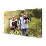 GP TONER Ihr FOTO auf Leinwand Personalisierte Foto Ihr eigenes Bild auf Leinwand mit Holzrahmen Kunstdruck Bild Foto 40x30 cm