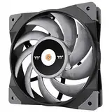 Thermaltake ToughFan 12 Turbo, PWM-gesteuerter PWM 500~2500 U/min, metallverstärkte Motornabe, Gen.2 Hydrauliklager, 120 mm Gehäuse/Kühlerlüfter (Einzelpackung) CL-F121-PL12GM-A, 140 mm, Schwarz