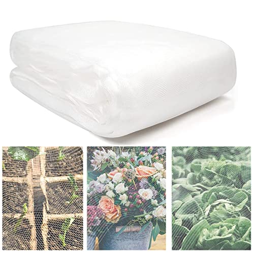 Pflanze SchutGartengeflecht,Insektenschutznetz Gartennetz,1x3m Feinmaschig Gemüseschutznetz,Schutznetz für Gewächshaus,Gemüse,Pflanzen,Obstgarten,Blumen,effektiven Schutz vor Schädlingen Vögel