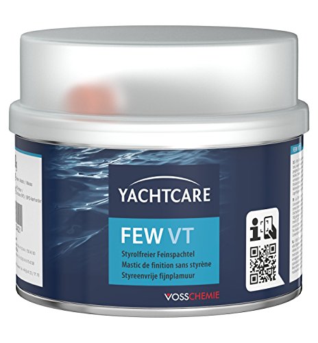 Yachtcare 2k Feinspachtel 250g - Spachtelmasse für Boot, KFZ, Auto & DIY