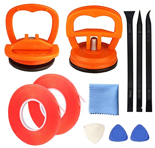 11-teiliges Set für die Reparatur von Bildschirmen,Hochleistungssaugnapf, Abreißwerkzeug, Handy-Reparaturband,geeignet für iPhone,iPad,iMac,MacBook,Laptop und andere LCD-Bildschirmöffnungswerkzeuge