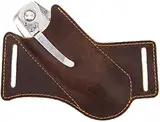 Messerscheide,Gürtelschnalle Messerscheide,Leder Messerscheide für Gürtel,Taschenmesser Folding EDC Gürtel Messer Holster Messer Gürtel Lederscheide für 5 Zoll Klappmesser.Geschenk für Männer.