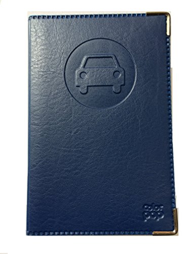 Kfz-Dokumentenhalter aus Kunstleder, Farbe, Schwarz , Klassisch