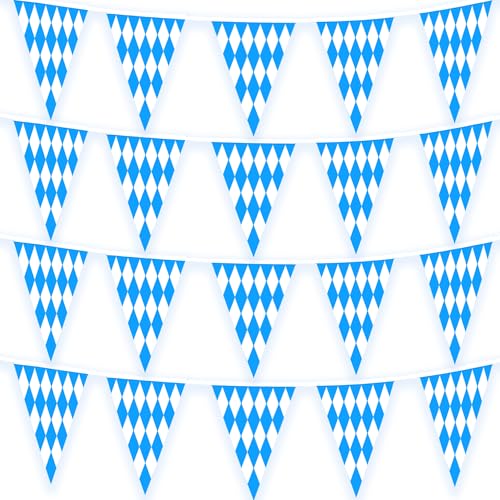 ADMAY Oktoberfest Wimpelkette, Wimpelkette Oktoberfest, Oktoberfest Wimpel, Oktoberfest Girlande, Girlande Oktoberfest, Oktoberfest Deko, Bayrische Deko, Deko Oktoberfest Party