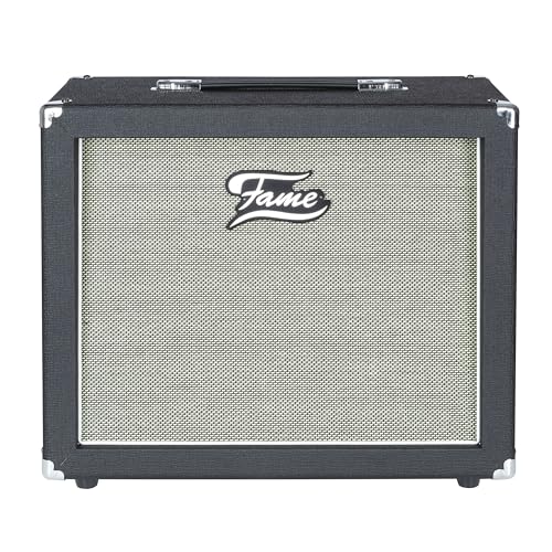 Fame GC-112 Vintage 30 Gitarrenbox, 12" Celestion Lautsprecher, 60W, 16 Ohm, Schwarz