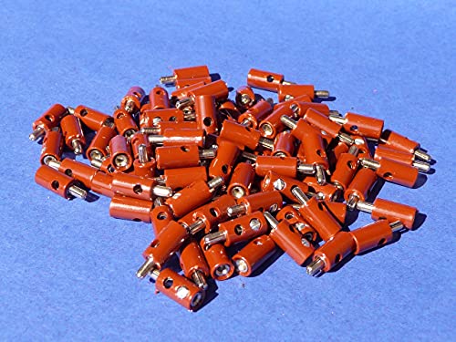 50-STÜCK Modellbahn STECKER QUERLOCHSTECKER BRAUN auch für Märklin