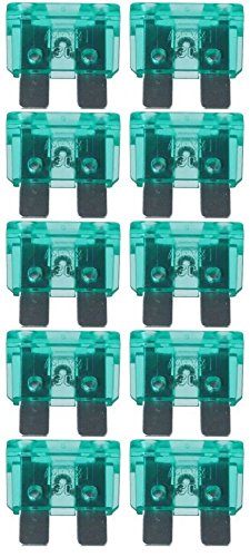 baytronic Standard Flachstecksicherung Kfz-Sicherung (10 Stück 30 A grün)