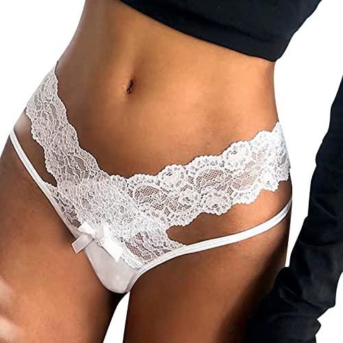 SRZYMJ Unterwäsche Frauen Baumwolle Seamless Unterhosen Baumwolle Panties Schwarz Mit Spitze Hipsters Taillenslip Kochwäsche Tangas Baumwolle Slips Baumwolle Mit Spitze Strings Baumwolle Dessous